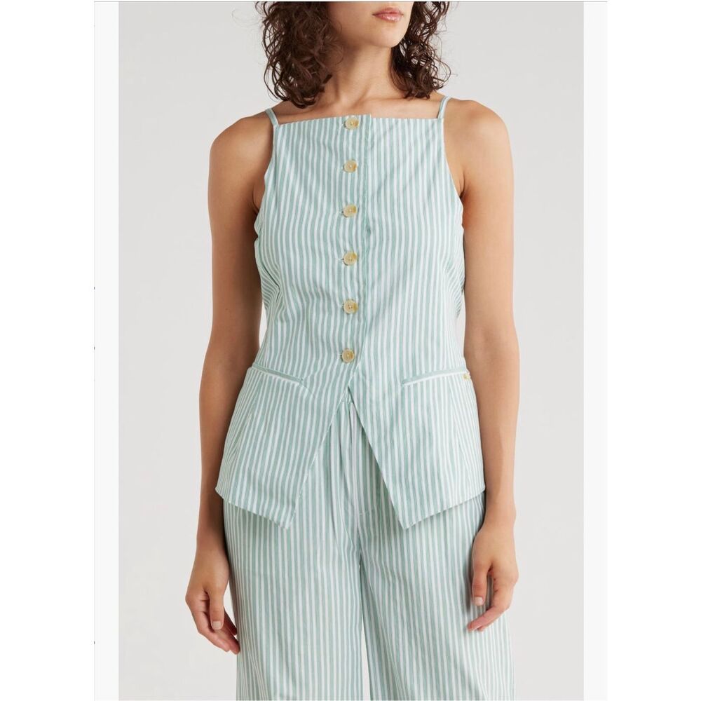 Scotch & Soda Women’s Stripe Spaghetti Strap Vest size Medium, NWT